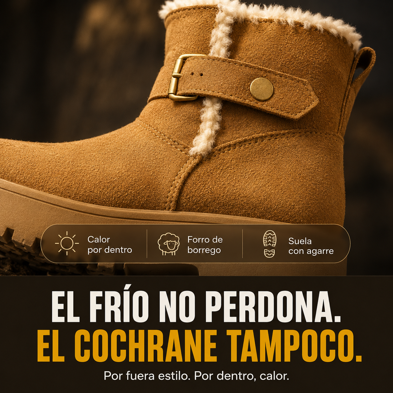 Bota Alta Cochrane | OFERTA CYBERDAY 2026