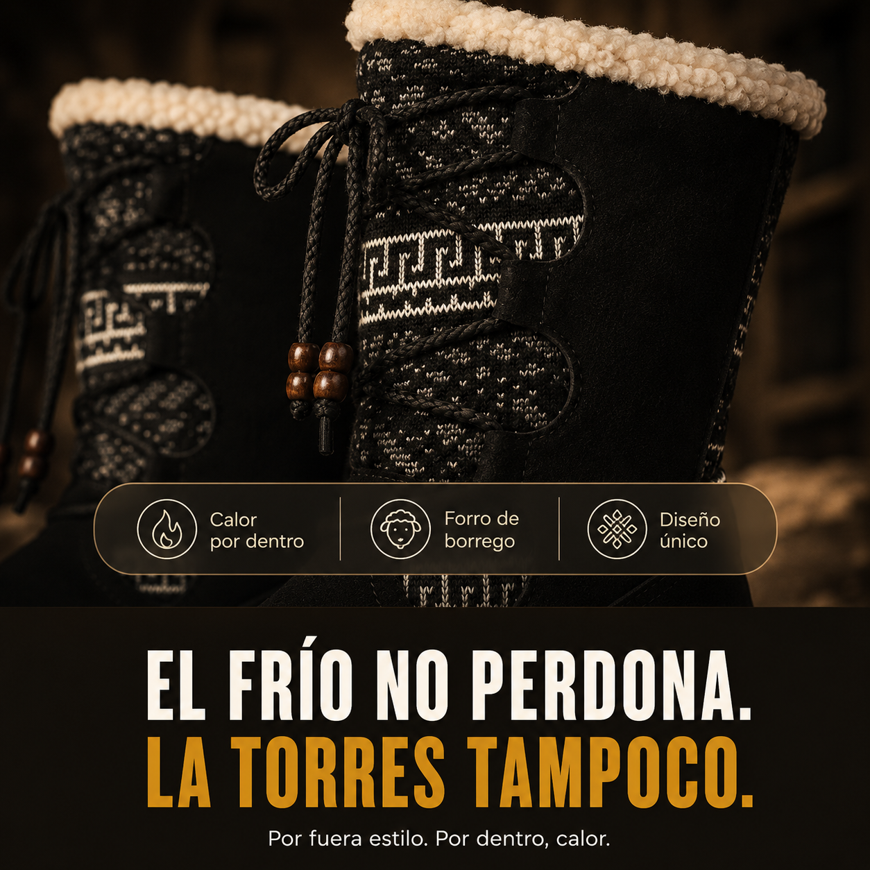 Bota Alta Premium Torres | OFERTA CYBERDAY 2026