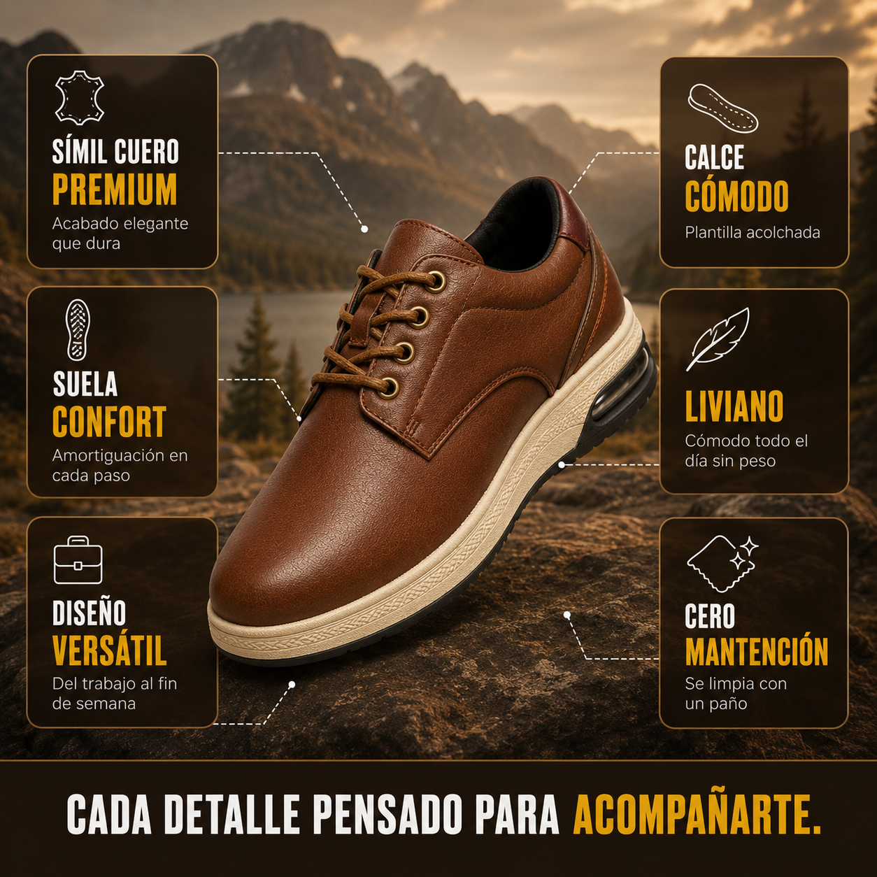 Zapatilla Premium Puelo | OFERTA CYBERDAY 2026