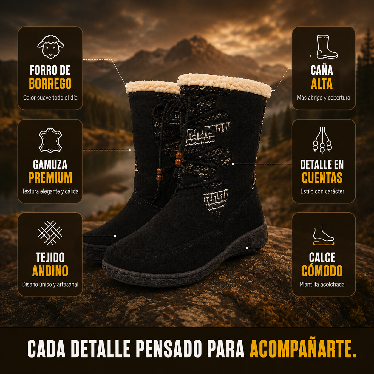 Bota Alta Premium Torres | OFERTA CYBERDAY 2026