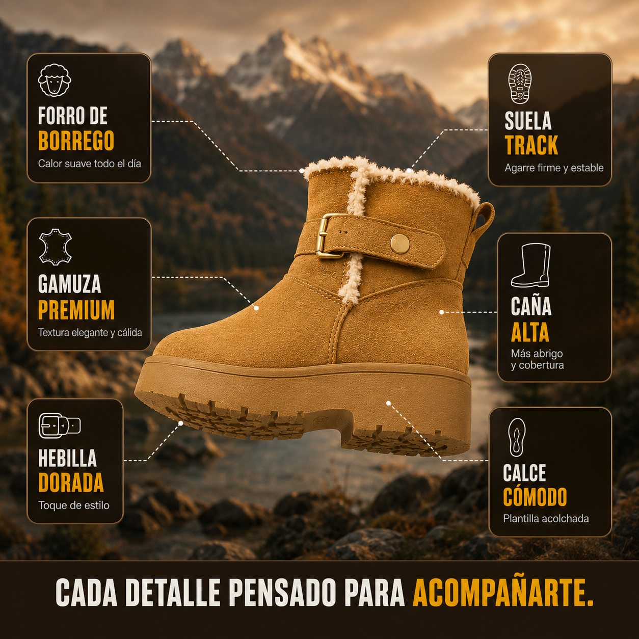Bota Alta Cochrane | OFERTA CYBERDAY 2026