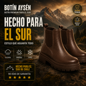Botín de Cuero Confort Aysén | OFERTA CYBERDAY 2026
